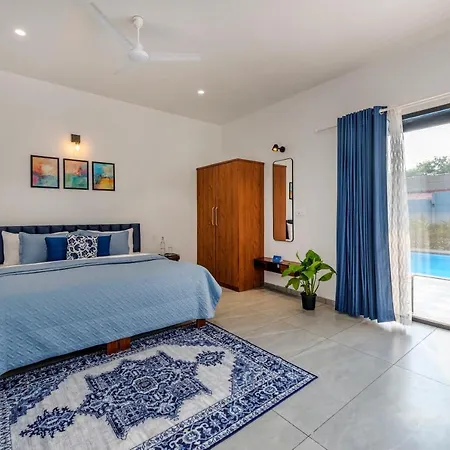 Saffronstays Mayfair Gardens - 4Br Pet-Friendly Pool Villa With Patio, Den, Board Games & Modern Interiors Near Jetty-3